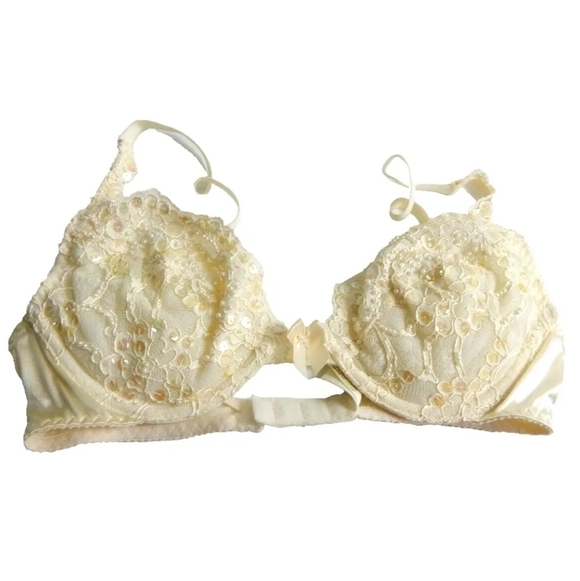 Victoria's Secret Vintage 1980's Sequin Bra - Picture 1 of 4